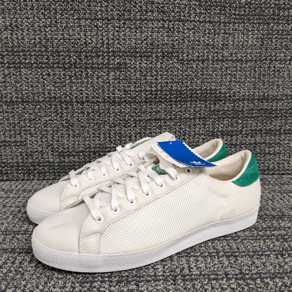 Adidas Originals Rod Laver White Green Low Top Skateboard Shoe